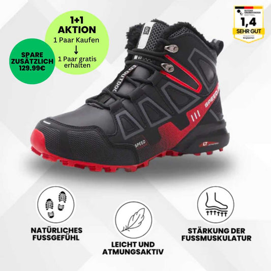 Rebolet | OrthoTrekking Pro - ergonomische schmerzlindernde Trekking u.-Wanderschuhe - Sonderaktion 1+1 Gratis