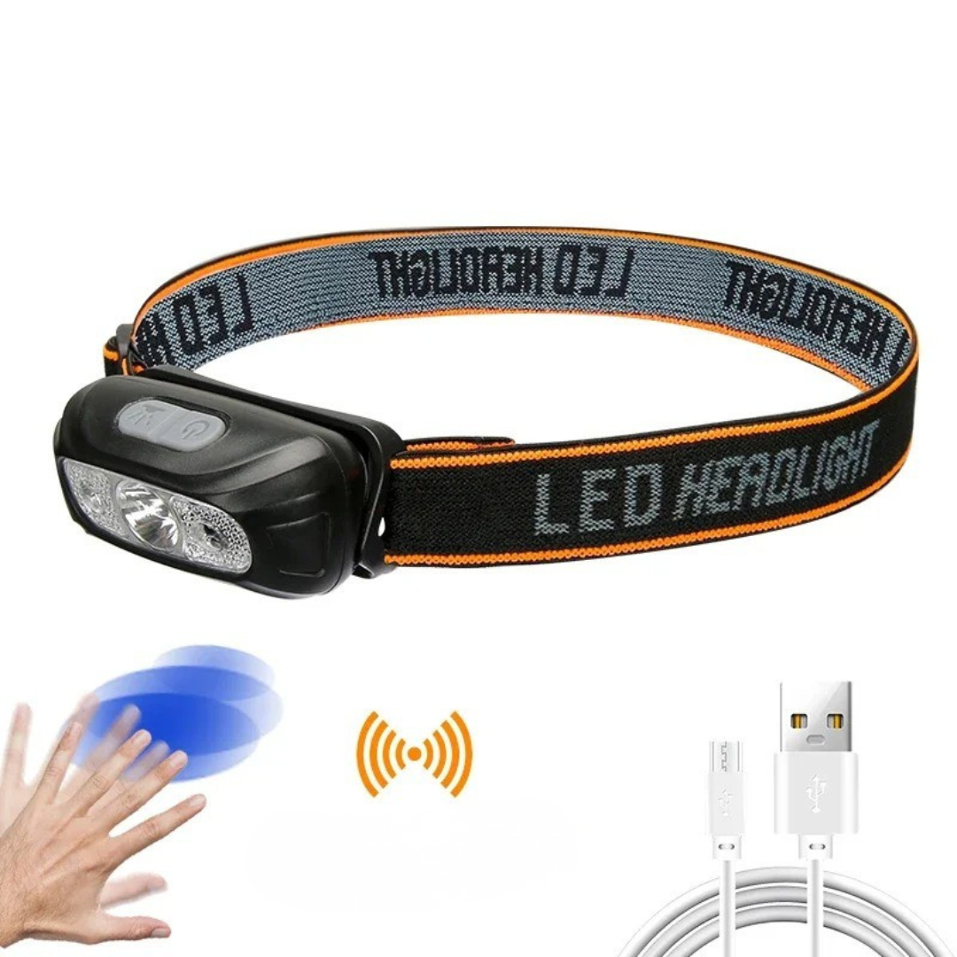 | Lumivault Aufladbare LED-Kopflampe