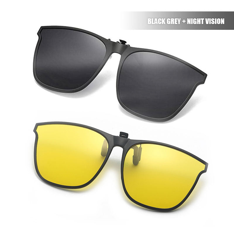 Rebolet | Neue polarisierte Clip-on-Klappsonnenbrille