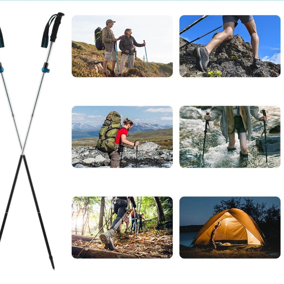 | TrailNimble Ultraleichte Falt-Trekking-Stöcke