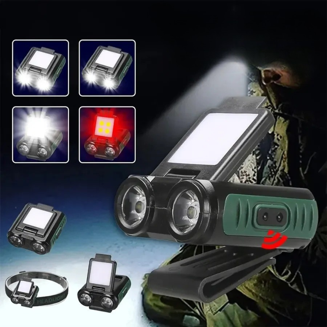 | Luminexy Aufladbare COB-Clipleuchte