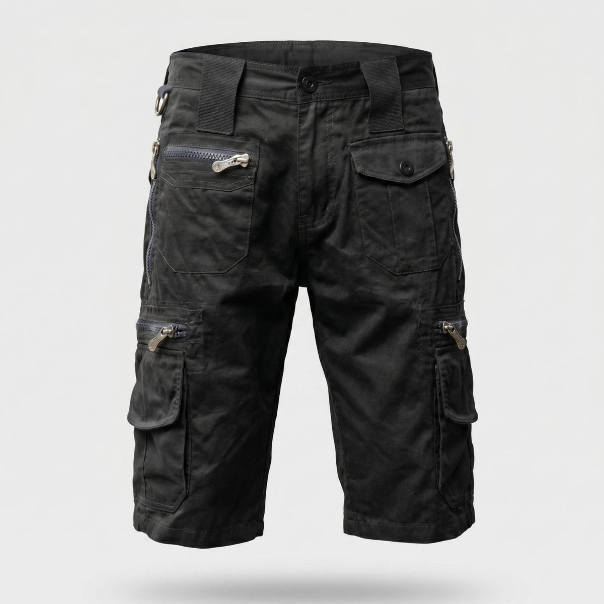 Herren Outdoor-Cargoshorts 10 Taschen – Baumwolle, zum Wandern und Angeln