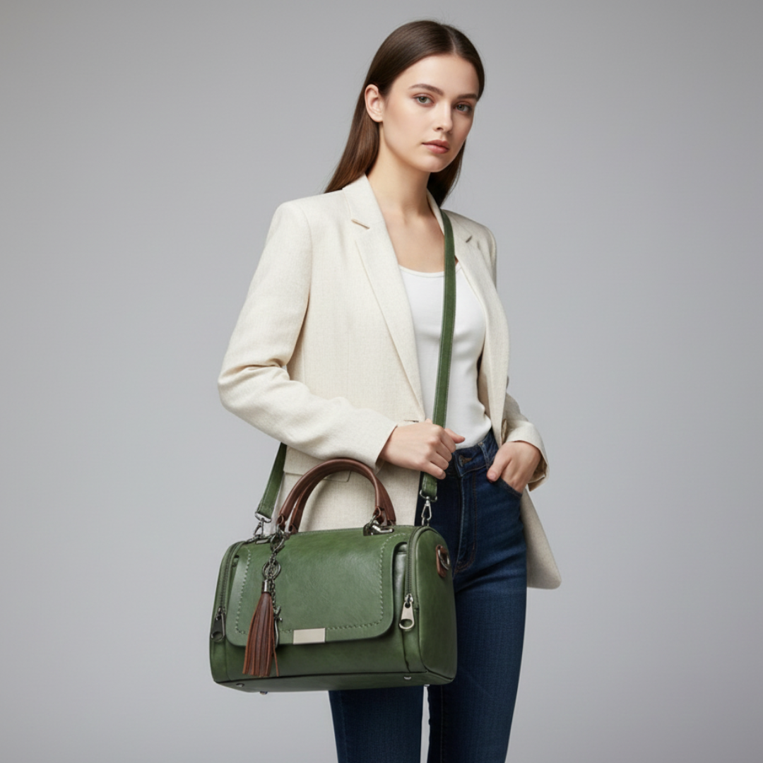 Schultertasche mit großem Fassungsvermögen
