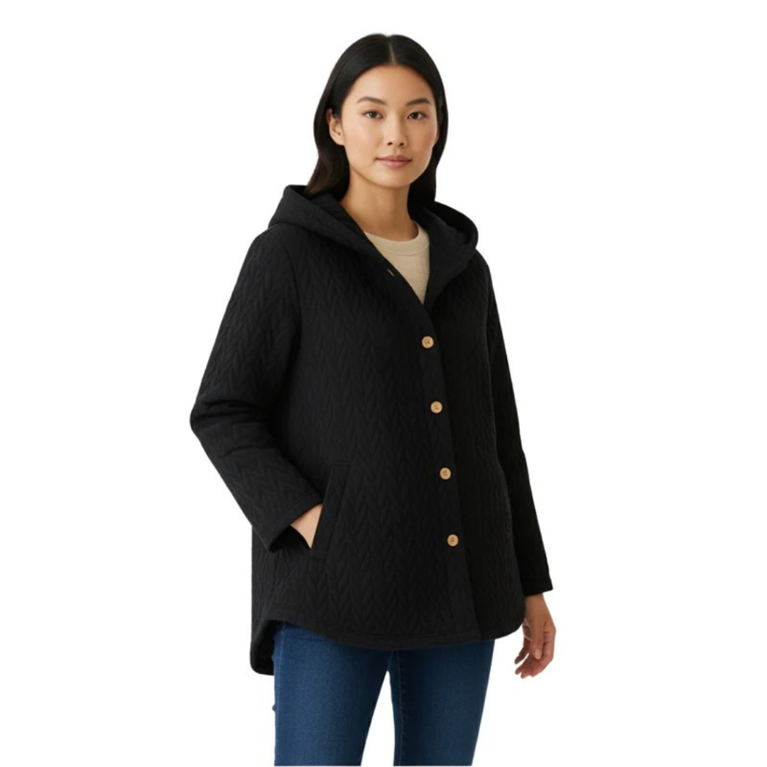 Arlo Strickjacke mit Kapuze