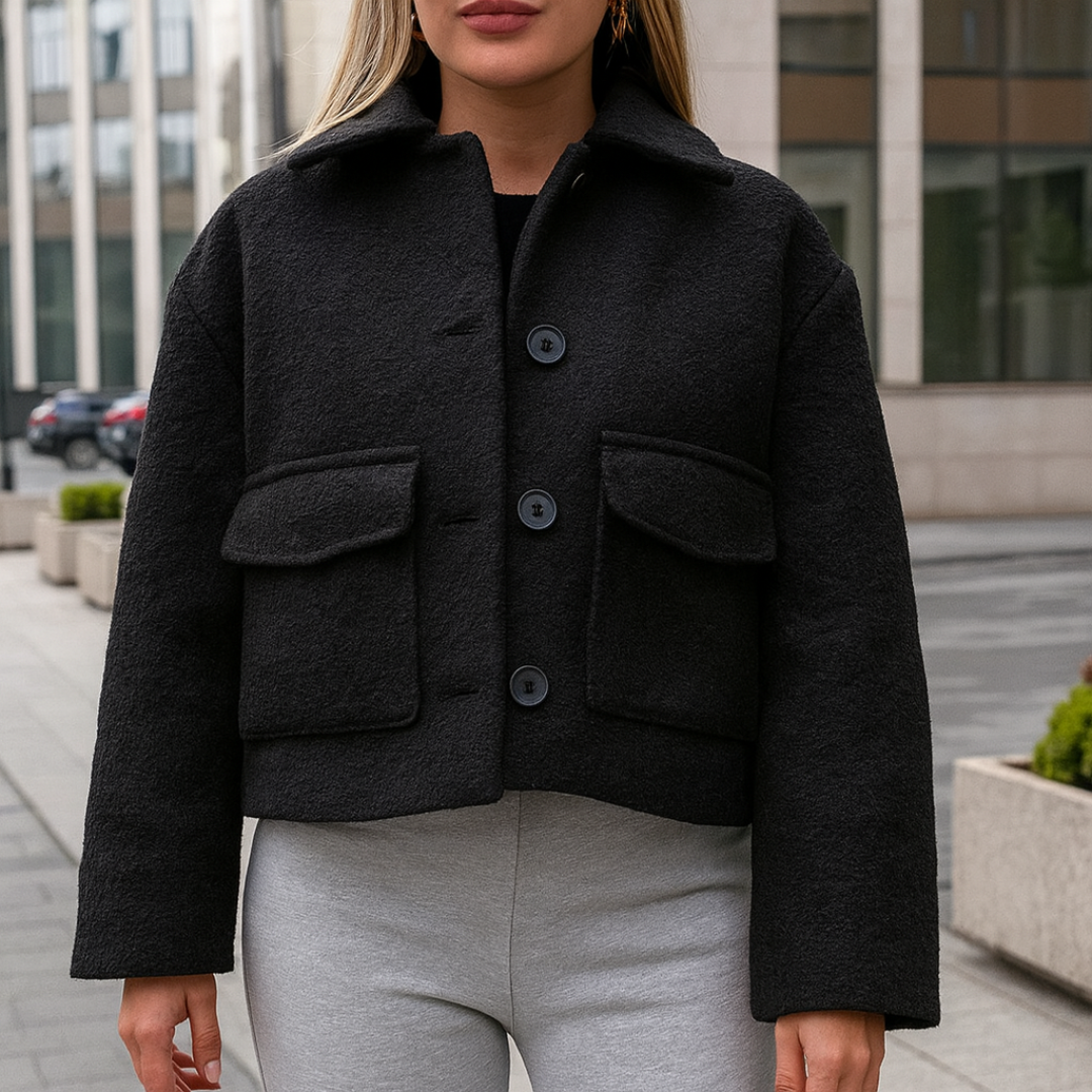 Damen Wintermantel mit Reverskragen & Relaxed Fit – Nordspur CozyLuxe Coat