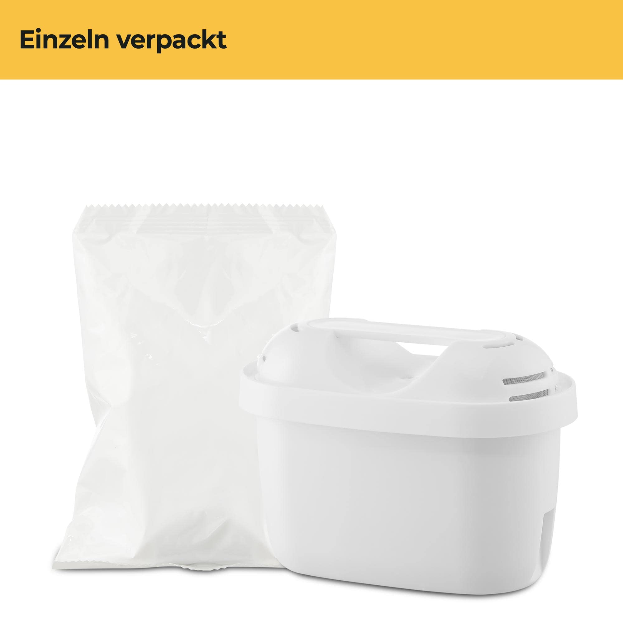 SILBERTHAL Wasserfilter Kartuschen - Reduziert Kalk, Chlor und Verunreinigungen - Filterkartuschen kompatibel mit Brita Maxtra Filterkannen - 3er Pack