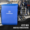 Forrider Fahrradtaschen für Gepäckträger - 100% Wasserdicht [2 Stück] 50L Volumen Premium Fahrrad Gepäckträgertaschen hinten Pack-Taschen Hinterradtaschen (Rot)