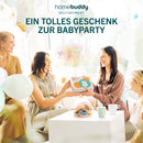 HomeBuddy Gipsabdruck Babybauch Set – Langlebiges Babybauch Gipsabdruck Set als Geschenk für Schwangere zur Verewigung des Babybauchs - Deko Enthalten