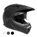 Westt Cross X Motorradhelm I Motocross Helm I Enduro Helm I MTB Helm I Quad Helm I Fullface Helm I Doppelvisier I Herren & Damen I ECE zertifiziert I schwarz l Größe XS (53-54cm)