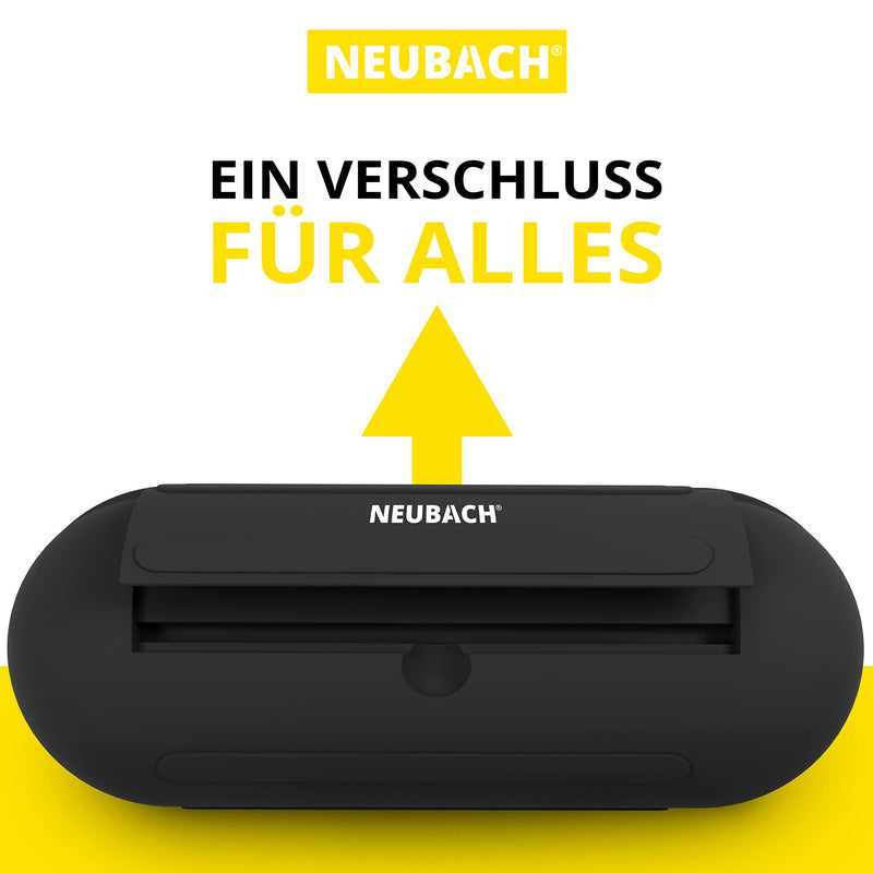 NEUBACH® [2er Pack] Kabelbox wasserdicht I 6,5 bis 9mm Kabel-Ø I IP54 Schutzklasse für Outdoor-Einsatz I Absolut zuverlässiges und robustes 2er Pack Stecker Schutzboxen