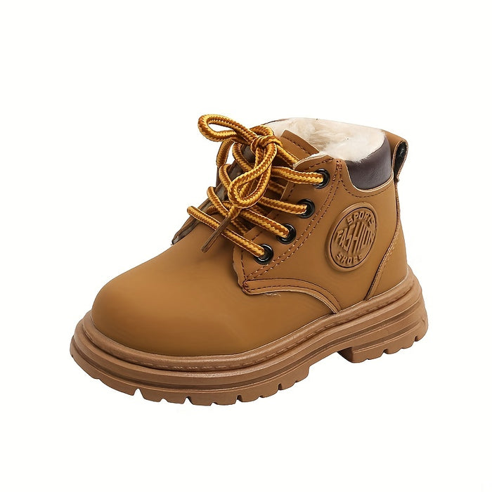 Rebolet | Wasserfeste Fleece-Winterstiefel für Jungen – Mit Warmfutter & Profilsohle