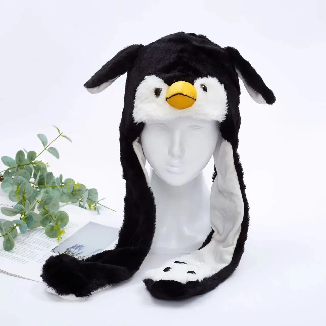 Lustige Mütze mit Wackelohren