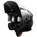 Westt Klapphelm Motorradhelm, Integralhelm mit Doppelvisier, ECE-R 22.06 Motocross Helm für Erwachsene Frauen und Männer / M (57-58 cm)