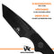 Wolfgangs ACUS Neck Knife Messer - inklusive Kydex Scheide und Kugel Halskette zum umhängen - Mini Tactical Survival Outdoor Messer für verstecktes tragen (Acus - Schwarz)