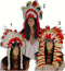 Indianer Kopfschmuck Federschmuck sortierte Modelle