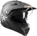 WESTT Cross X Motorrad-Helm I Motocross-Helm I Motorradhelm schwarz-matt I Motocross-Helm mit Visier I Cross-Helm-Herren I Fullface-Helm I MTB-Helm I Quad-Helm I ECE Zertifiziert I Größe XL