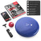 Balance Kissen Balancekissen Ballsitzkissen Set + Igelball, Pumpe, Trainings-eBook | Ballsitzkissen Sitzballkissen Stabilitätskissen Cushion Sitzkissen Wackelkissen Gleichgewichtskissen Balancegerät