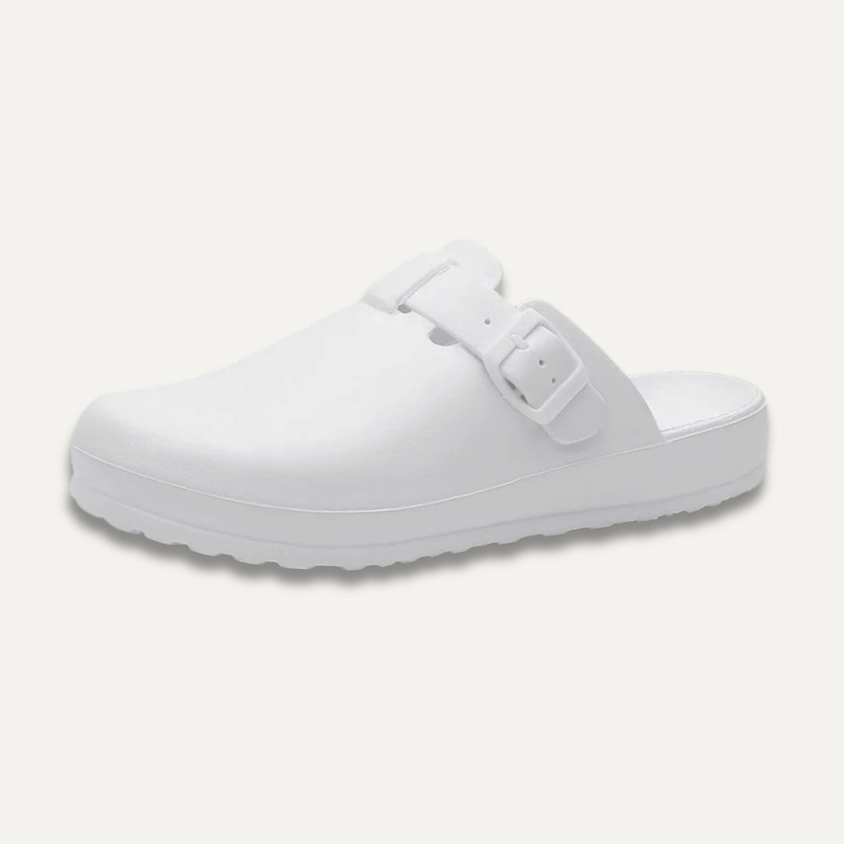 Comfort-Clogs mit Fußgewölbestütze und rutschfester Sohle