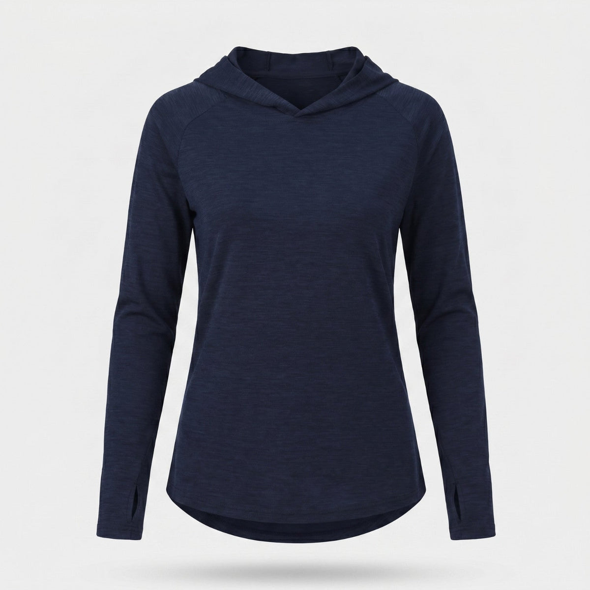 Damen Sonnenhoodie mittelschwer – UPF 50+ UV-Schutzoberteil mit Kapuze