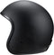 WESTT Vintage Jethelm I Vintage Motorradhelm I Retro-Jethelm in schwarz I Jethelm mit Visier I Roller Helme für Damen & Herren I stoßfester Motorradhelm I ECE Zertifiziert I Größe S (55-56cm)