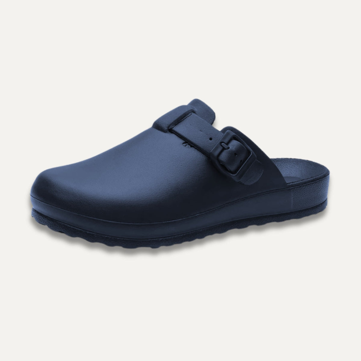 Comfort-Clogs mit Fußgewölbestütze und rutschfester Sohle