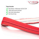 VIGO SPORTS selbstklebendes Griffband mit luftdurchlässiger Perforierung für idealen Grip bei schwitzenden Händen I Griffband Tennisschläger für einfache Montage I für Tennis, Badminton und Squash