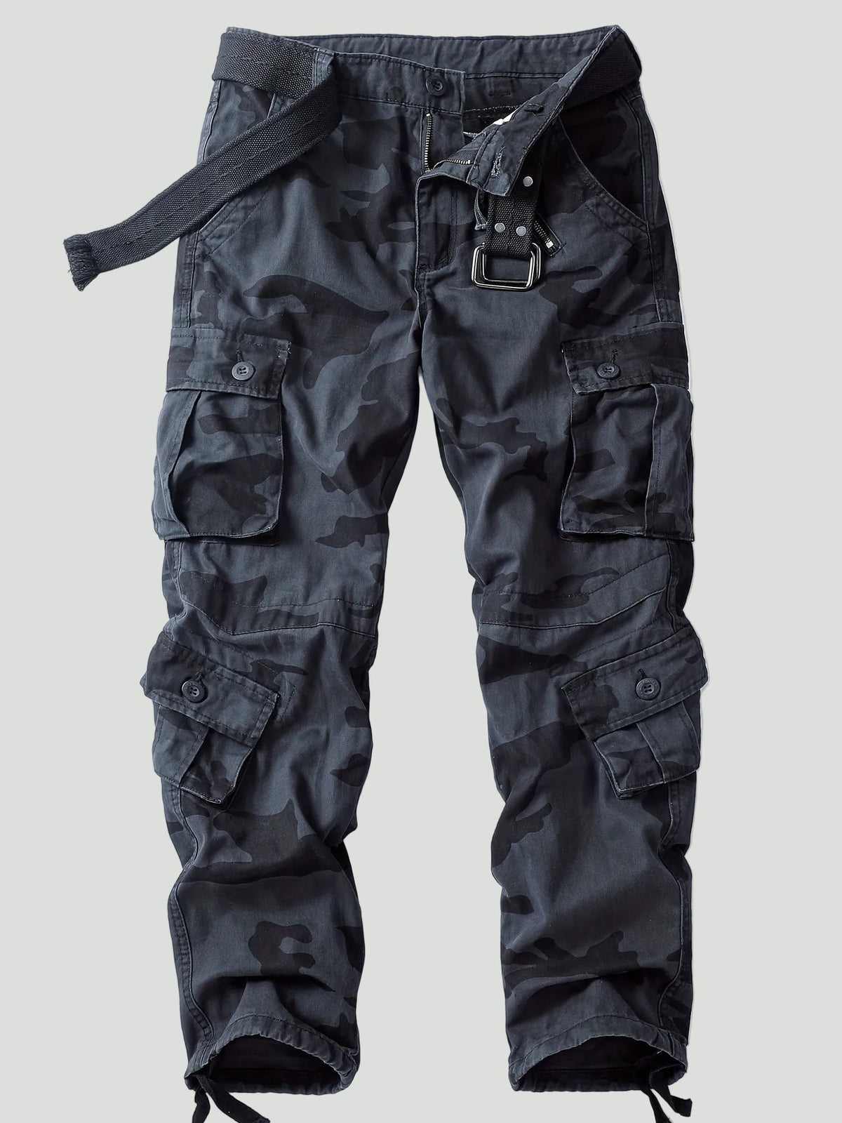 Herren Camouflage-Cargohose – Multitaschen-Utility-Design