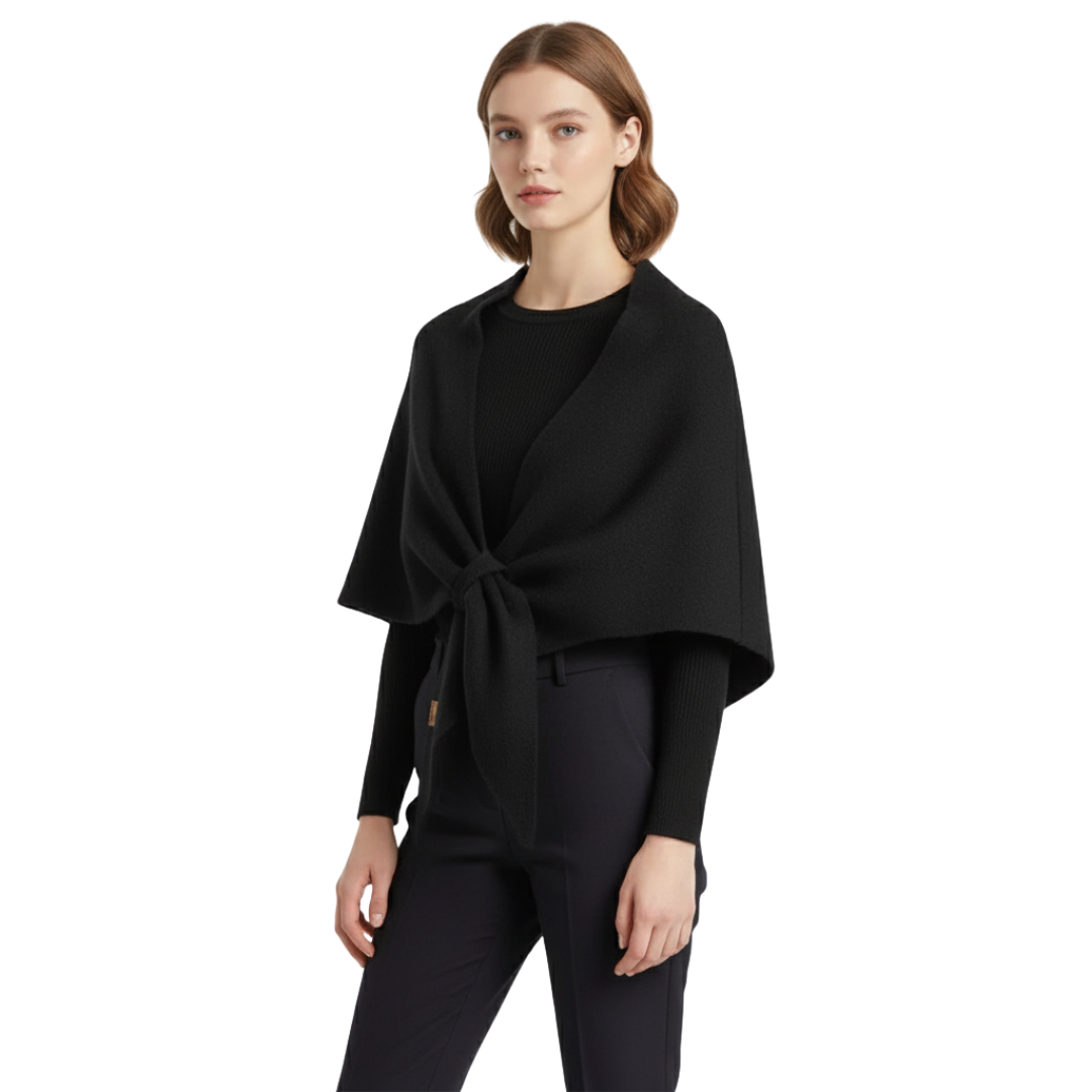IvoryKnot Wickelstrick-Cardigan