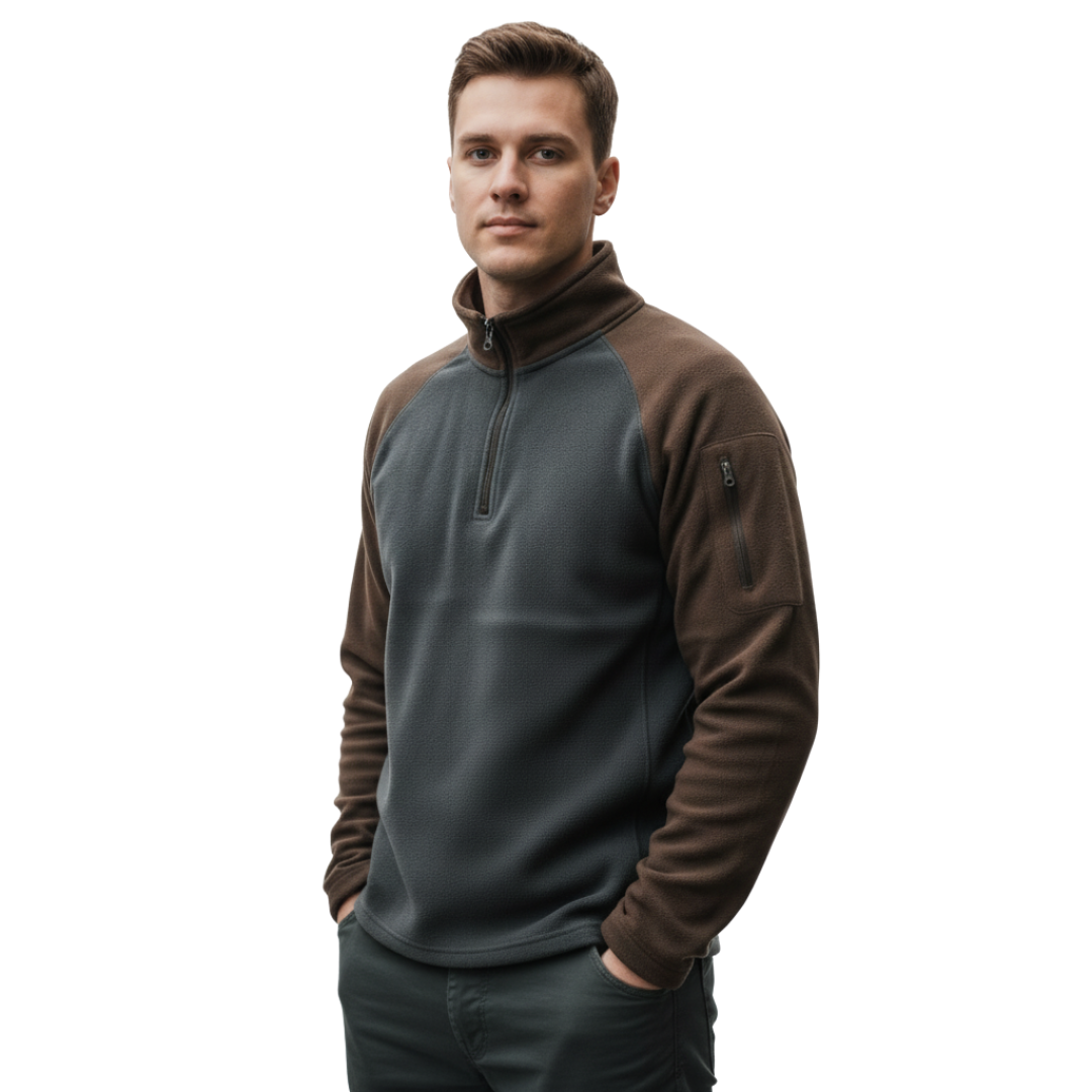 DualTherm Fleece mit Half-Zip