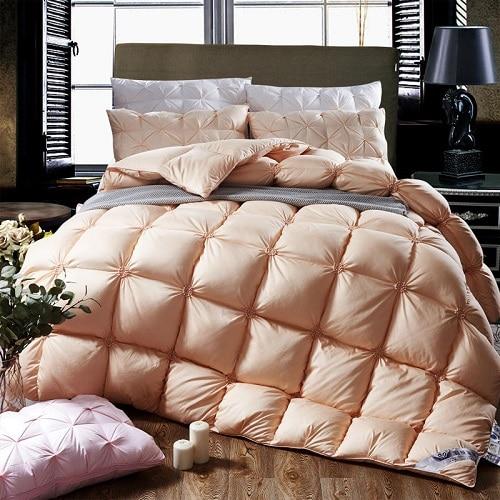Rebolet | PlumeLux – Winter Bettdecke 100% Gänsedaunen gesteppt – Warm & Luxuriös