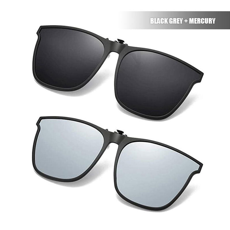 Rebolet | Neue polarisierte Clip-on-Klappsonnenbrille