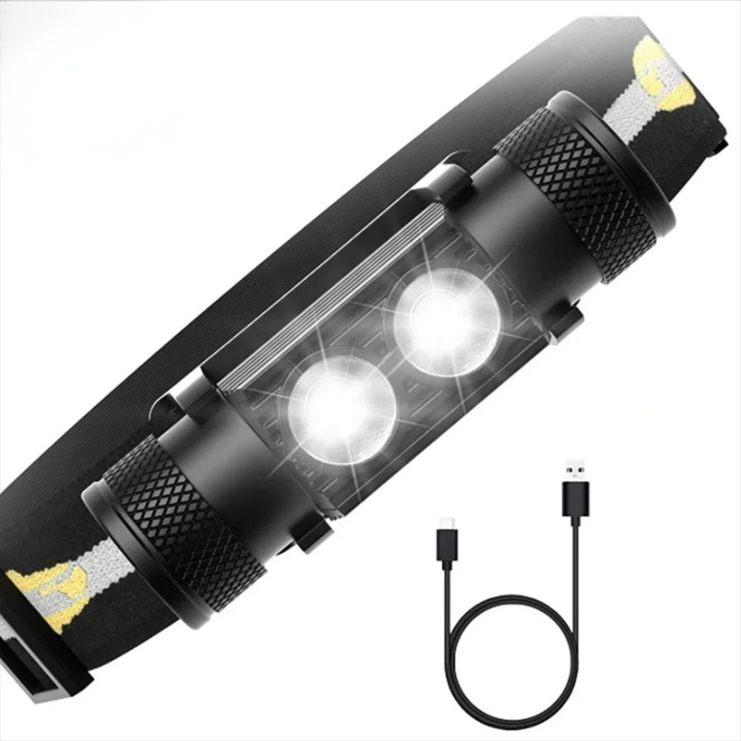 | Trailuxe Aufladbare Dual-LED-Stirnlampe