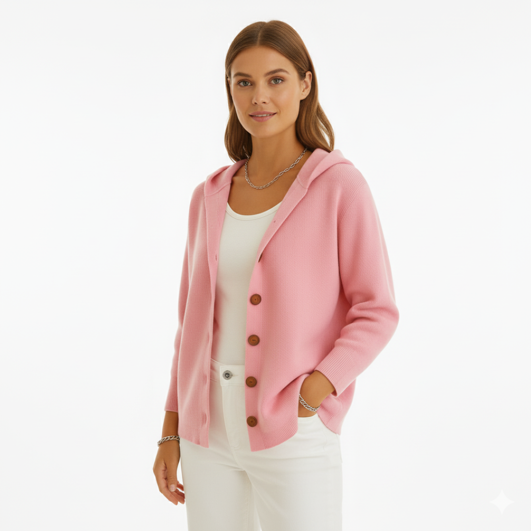 Dawnlight Strickjacke mit Knöpfen
