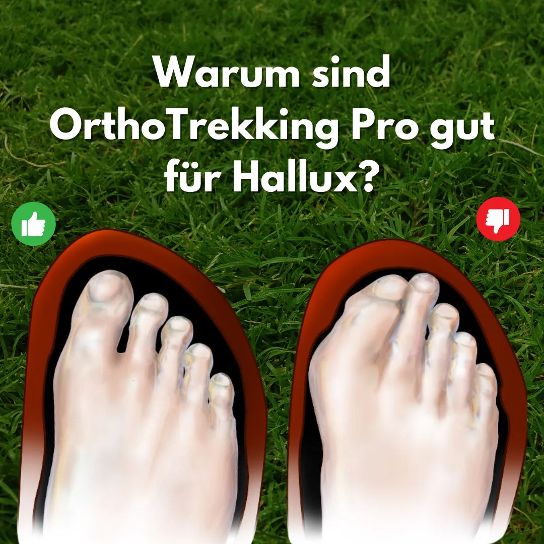 OrthoTrekking Pro Hallux – Ergonomic Hiking & Trekking Shoes for Hallux Valgus Comfort