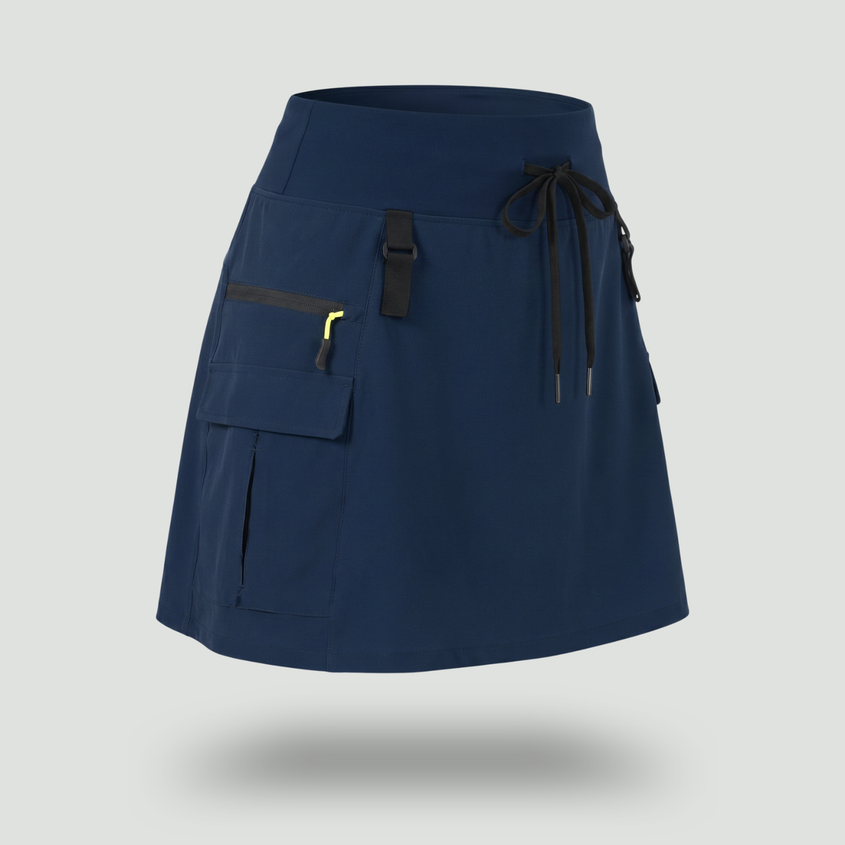 Damen Cargo-Skort mit Taschen – High-Waist, schnelltrocknend