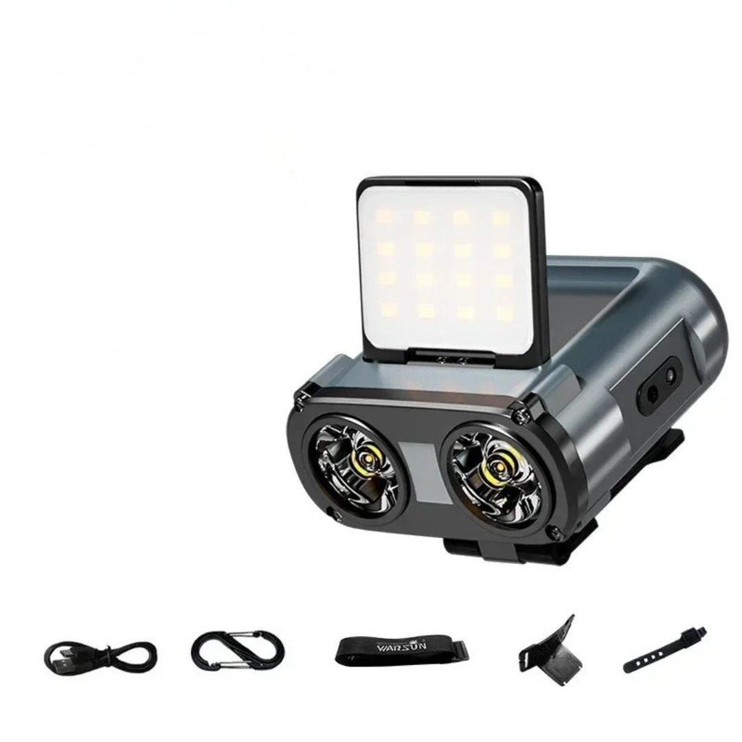 | TrailOrbis USB-Stirnlampe mit Bewegungssensor