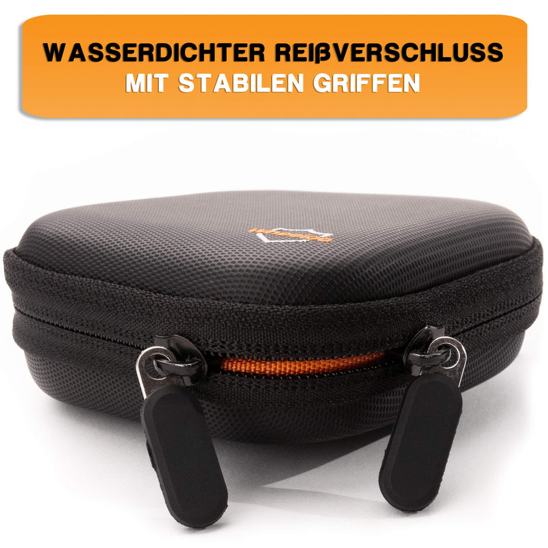 Wheeloo Hartschalen Schutztasche für Bosch Intuvia E-Bike Bordcomputer I Schutzhülle wasserdicht & stoßfest I Displayschutz Hülle inkl. Karabiner