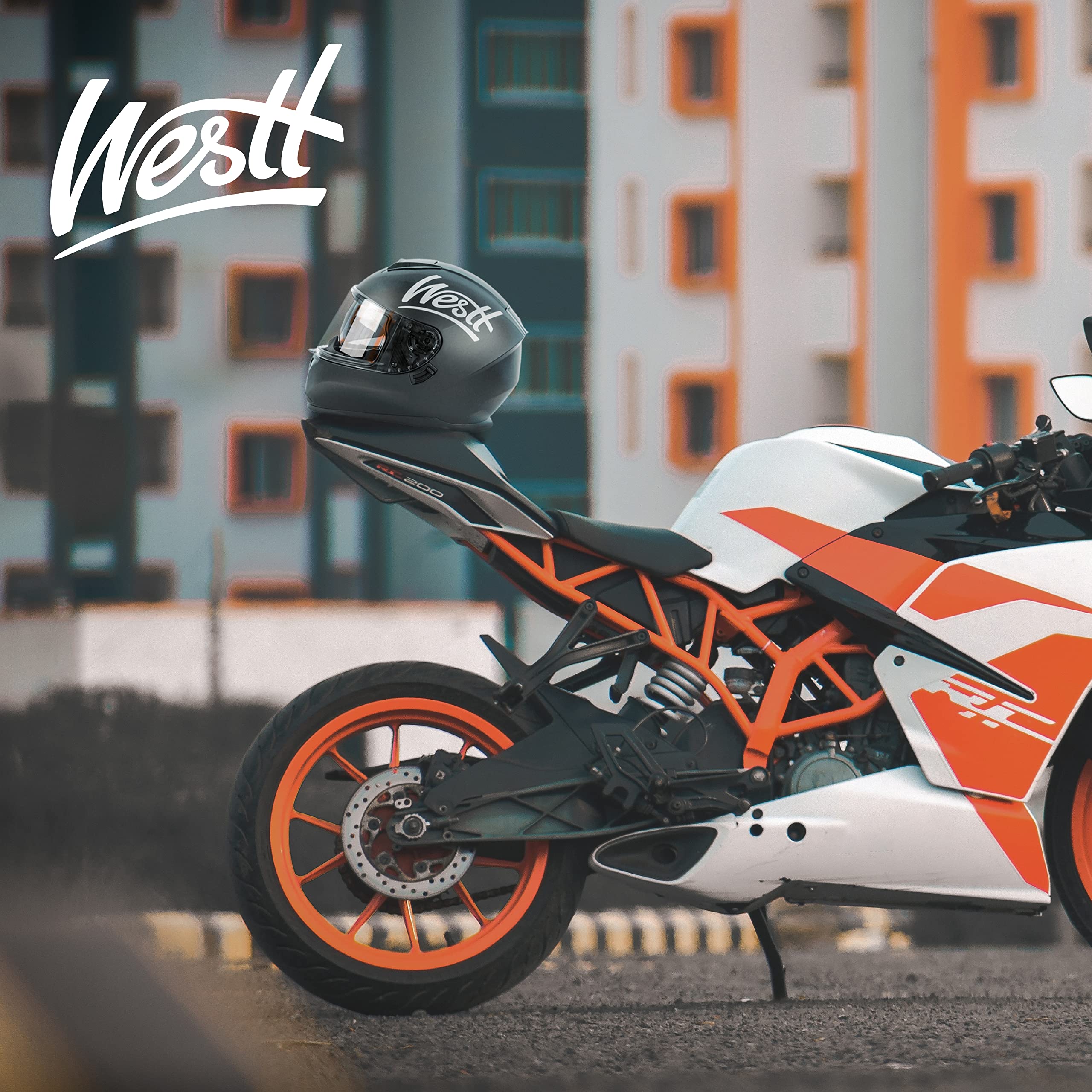 WESTT Storm X Motorrad-Integralhelm I Motorradhelm schwarz-matt I innovativer Smart-Helm I stoßfester Motorradhelm I Integralhelm Herren & Damen I Mopedhelm I ECE Zertifiziert I Größe XL