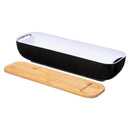 5 five simply smart Baguette-box black bamboo (schwarzer bambus) - Rebolet.Shop