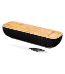 5 five simply smart Baguette-box black bamboo (schwarzer bambus) - Rebolet.Shop