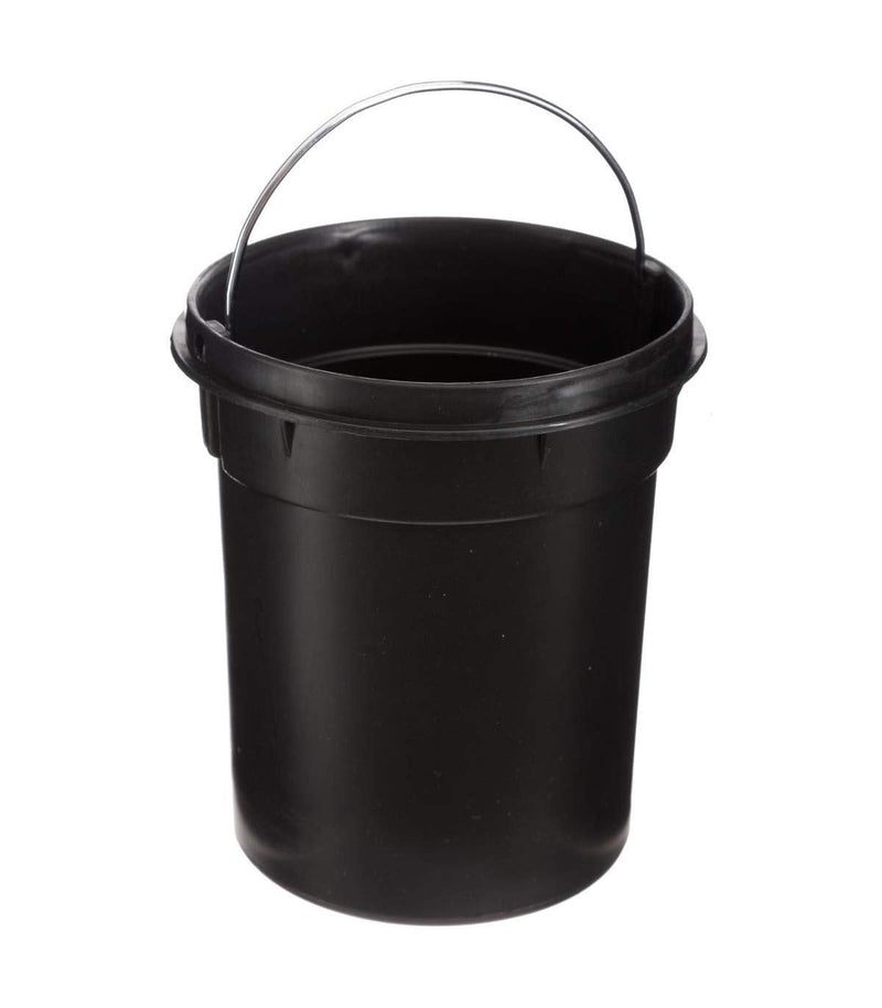 5 five simply smart Mülleimer mit bambusdeckel 3l naturéo weiß - Mülleimer 3L Metall Bambus natureo, Abmessungen D. 20.5 x H. 25.5 cm - Rebolet.Shop