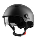 WESTT Escape Skaterhelm Fahrradhelm Inliner Helm I Sonnenvisier I Verstellbarer Kinnriemen I Herren I Damen I Junge Erwachsene I Schwarz l Größe S