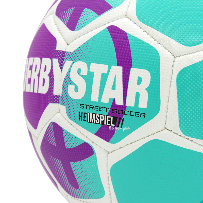 Derbystar Street Soccer Straßenfußball in der Größe 5 Petrol