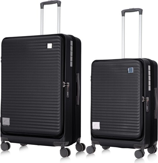 Rebolet | 2-teilige Hartschalen-Kofferset mit Laptopfach – Berlin