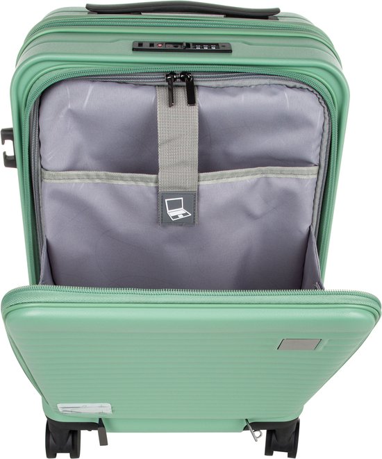 Rebolet | 2-teilige Hartschalen-Kofferset mit Laptopfach – Berlin