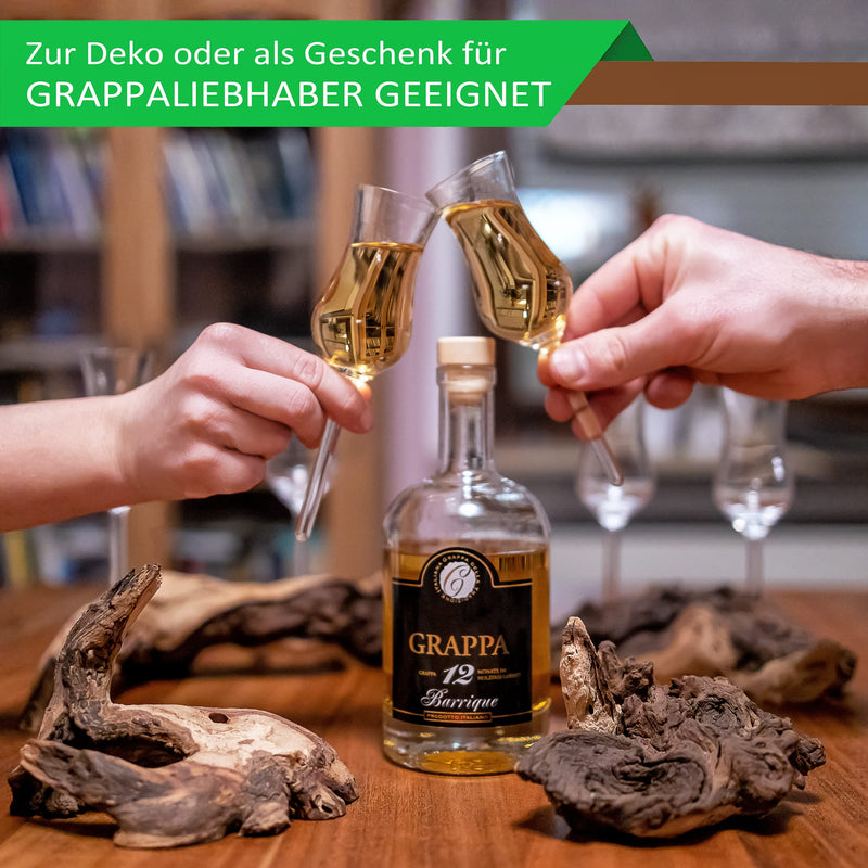 Deggelbam Schnapsgläser/Grappagläser/Grappawurzel edel auf Einer Wurzel aus echtem Holz. Jedes Stück EIN Unikat! Perfekt als Vatertagsgeschenk, Geburtstagsgeschenk und für jeden Genießer