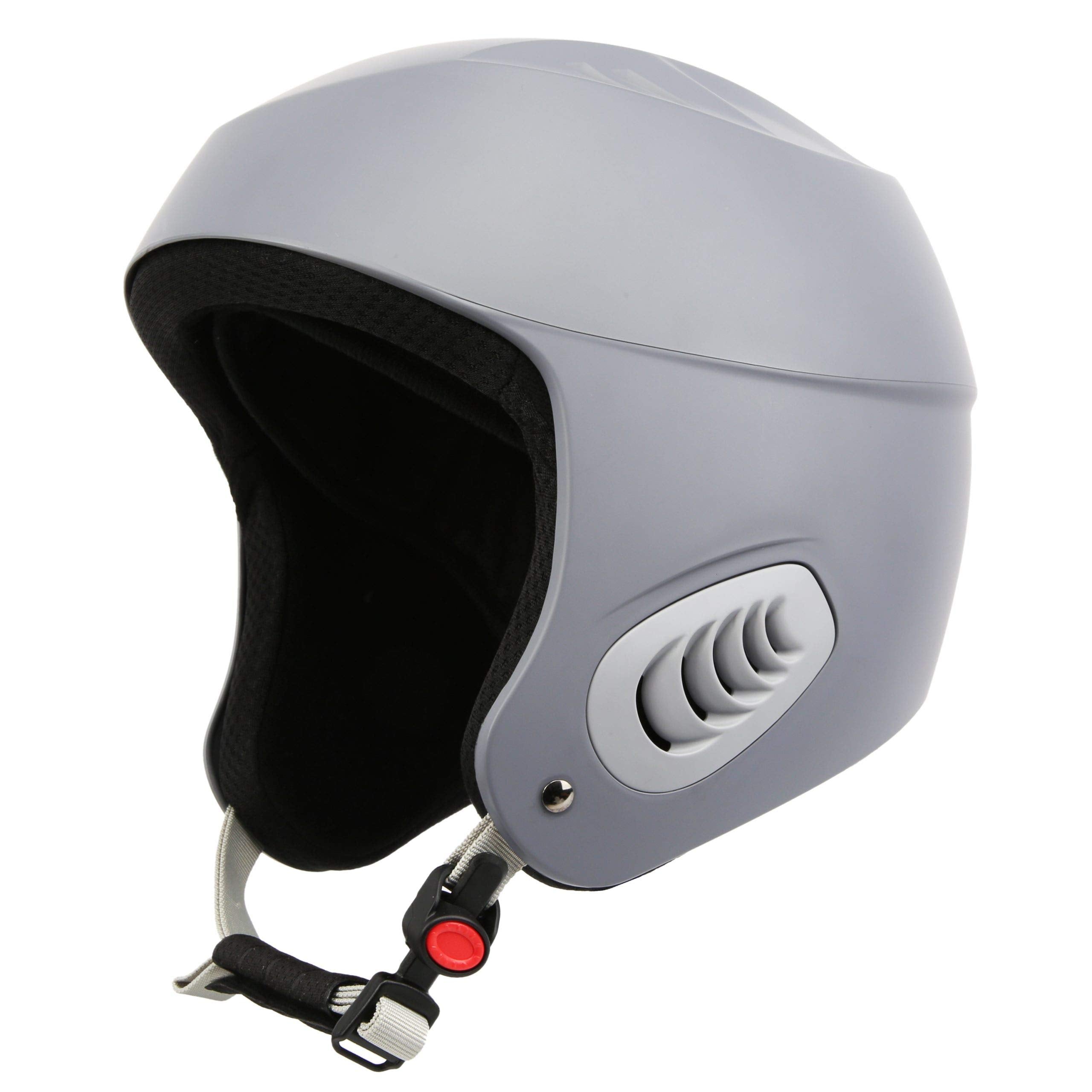 Westt Skihelm Herren Damen Snowboardhelm Freeride Skitouren Helm Schneesporthelm, leicht atmungsaktiv belüftet, grau, 56-58 cm