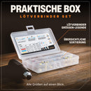 BAURIX® Lötverbinder Set [120 Stück] I IP67 Schrumpfverbinder für wasserdichte Kabel-Verbindungen I Kabelverbinder Set, Stoßverbinder