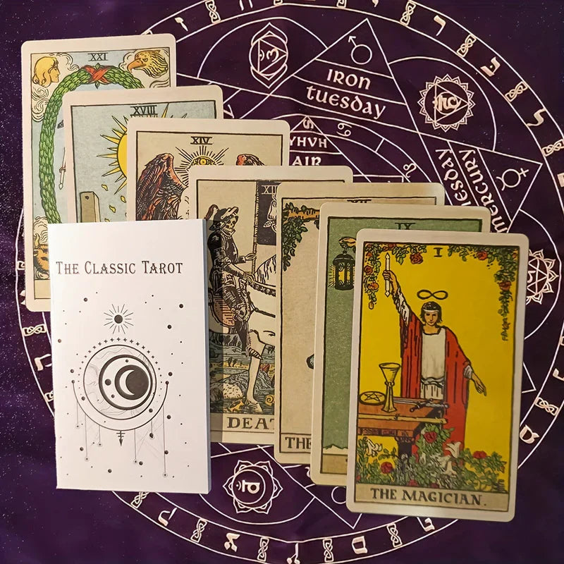 Rebolet | Tarotkarten Set Klassisch 78 Karten