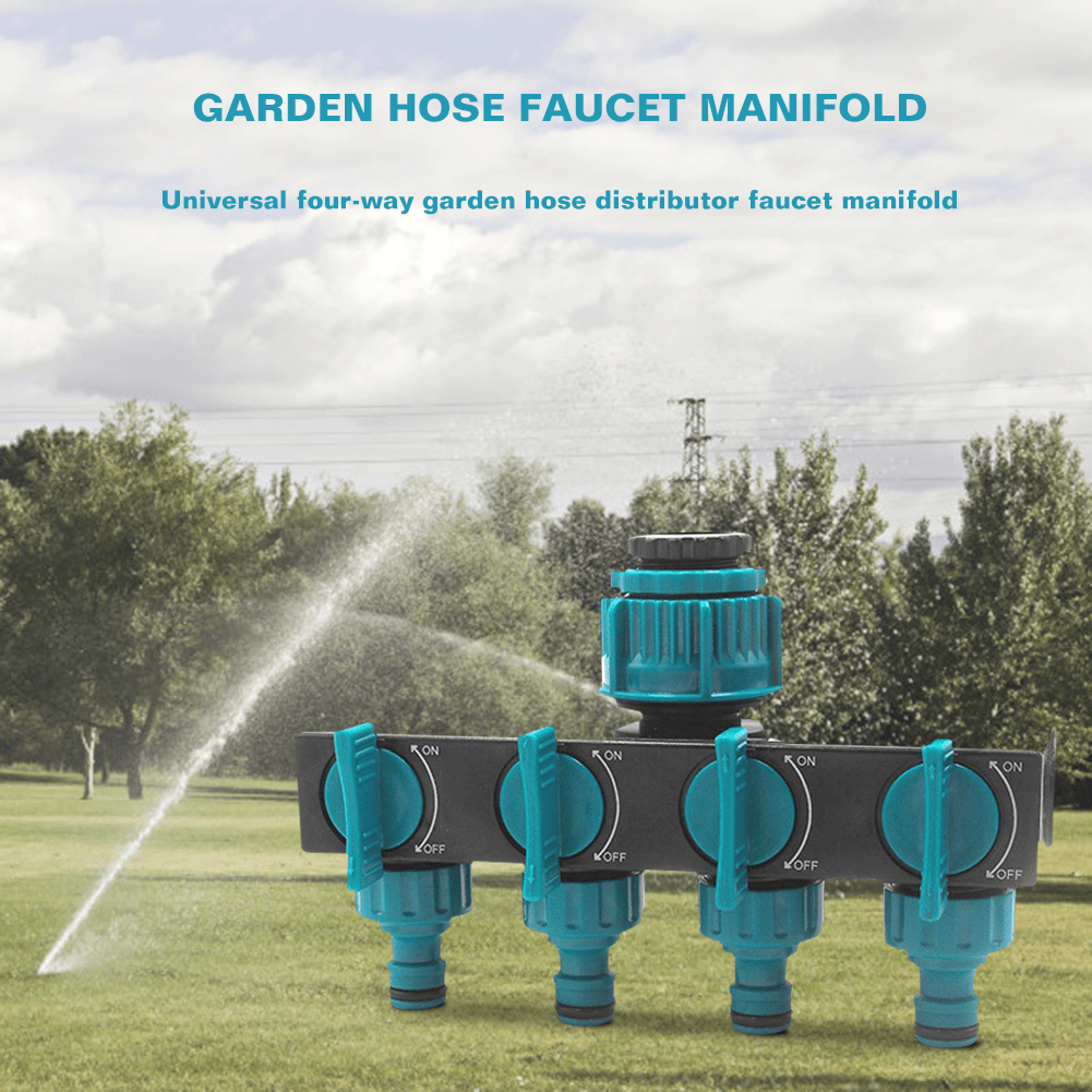 Rebolet | Weg Garten-Schlauchverteiler - Verstellbarer Wasserhahn-Adapter
